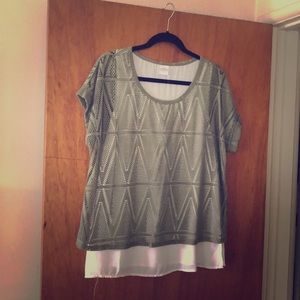 Women’s layered short sleeve